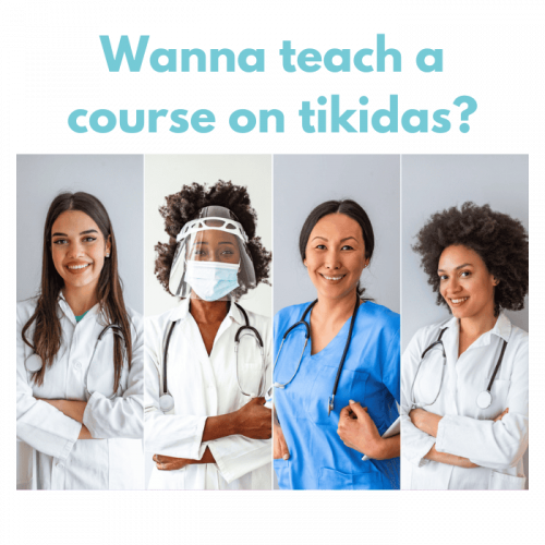 Wanna teach a course on tikidas